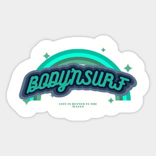 BODY´N SURF 4 Sticker